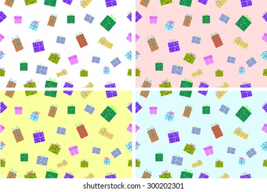 seamless Background - Gift Box 