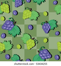 seamless background with grape