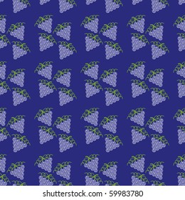 seamless background with grape