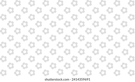 Fondo incomparable con flores grises