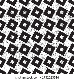 Fondo incomparable con cuadrados negros gruesos
