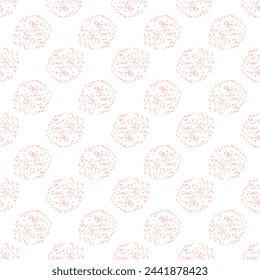 Seamless background with hand drawn elements. Vector texture.