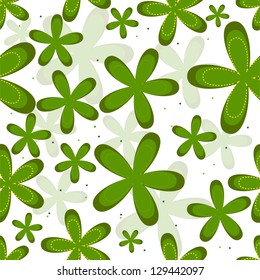 Seamless background for Happy St. Patrick's Day.