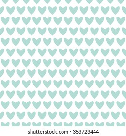 Seamless background hearts pattern. 