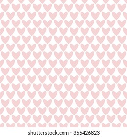 Seamless background hearts pattern.