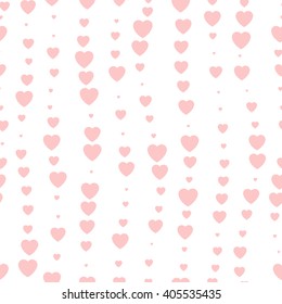Seamless background hearts pattern. Great for baby, birthday, Mother's Day, Valentine's Day, Easter, wedding, scrapbook, surface textures, gift wrapping paper, web banner.