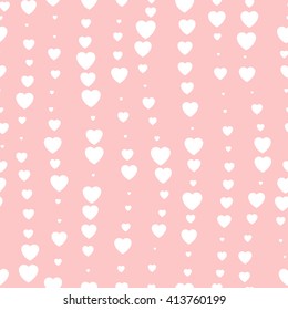 Seamless background hearts pattern. Great for baby, birthday, Mother's Day, Valentine's Day, Easter, wedding, scrapbook, surface textures, gift wrapping paper, web banner.
