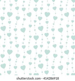 Seamless background hearts pattern. Great for baby, birthday, Mother's Day, Valentine's Day, Easter, wedding, scrapbook, surface textures, gift wrapping paper, web banner.