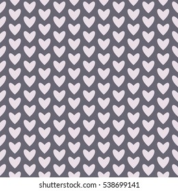 Seamless background hearts. Vector illustration.