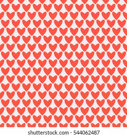 Seamless background hearts. Vector illustration. 
