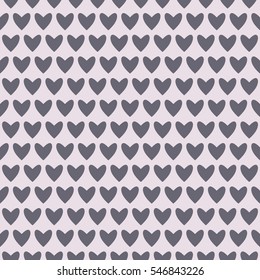Seamless background hearts. Vector illustration.