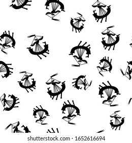 Seamless background with heraldic elements.