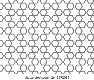 seamless background with hexagon style pattern