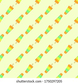Nahtloser Hintergrund von Eis. Vektorgrafik.