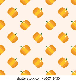 Seamless background image colorful vegetable food ingredient pumpkin