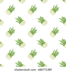 Seamless background image colorful vegetable food ingredient fennel bulb
