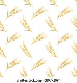 Seamless background image colorful vegetable food ingredient barley