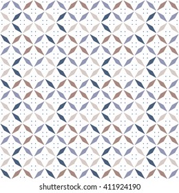Seamless background image of elegant colorful rhomb geometry cross
