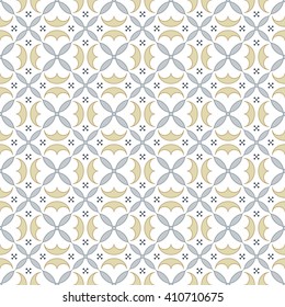 Seamless background image of elegant round curve cross geometry