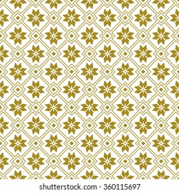 Seamless background image of golden square geometry flower pattern.
Background image of golden triangle square geometry flower pattern.
