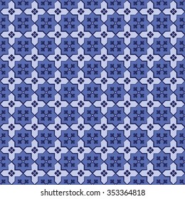 Seamless background image of vintage  blue tone cross geometry pattern.
Background image of vintage  blue tone cross geometry pattern.
