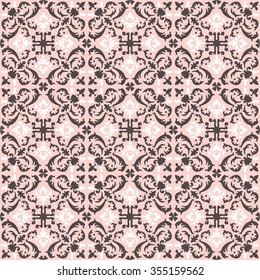 Seamless background image of vintage pink geometry spiral kaleidoscope pattern.
Background image of vintage pink geometry spiral kaleidoscope pattern.
