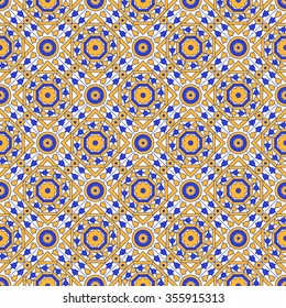 Seamless background image of vintage square cross round octagon flower kaleidoscope pattern.
Background image of vintage square cross round octagon flower kaleidoscope pattern.
