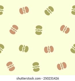 seamless background: kidneys