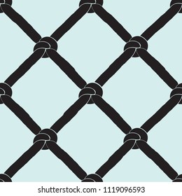 Seamless background with knots