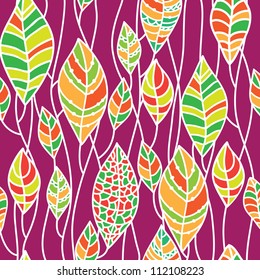 Seamless background from the leaves. Can be used for wallpaper, pattern fills, web page background, surface textures, textile.