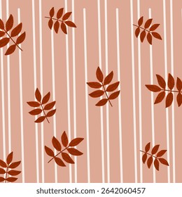 seamless background with leaves, seamless floral pattern, seamless pattern with leaves. .Autumn leaf border.Wave of falling leaves.Leaf fall.Autumn flying leaves.
