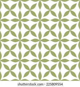 Seamless background with leaves. Vector illustration