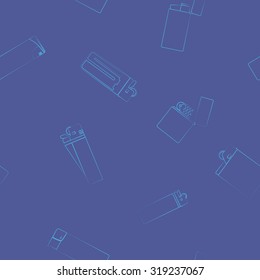 Seamless background with  lighter for your design