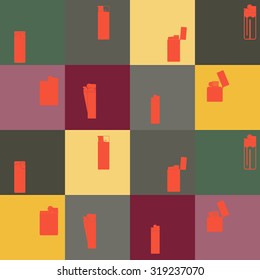 Seamless background with  lighter for your design