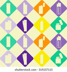 Seamless background with  lighter for your design