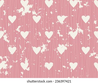 Seamless background with lines and curves on rose background. Vector illustration
