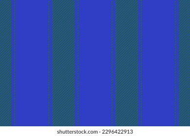 Líneas de fondo sin inconvenientes. Vector de tejido de banda. Textil vertical textil textil textura en colores azul y verde.
