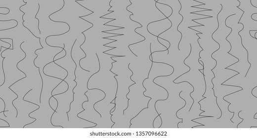 Seamless background. Lines. Thin curved lines. Creative texture. Background for the site. Vector graphics