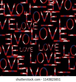 Seamless background. Love.
