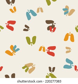 seamless background: lung