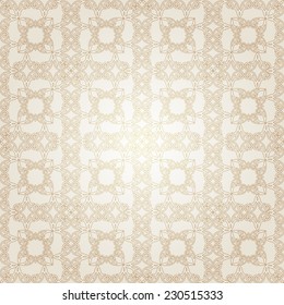 Seamless background in luxury gold style. Vector illustration 