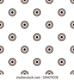 Seamless background made from circles
