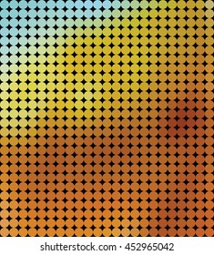 Seamless background made of rings