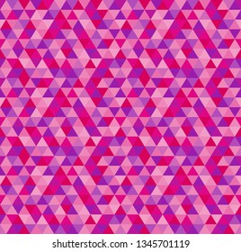 seamless background made of triangles in hipster style