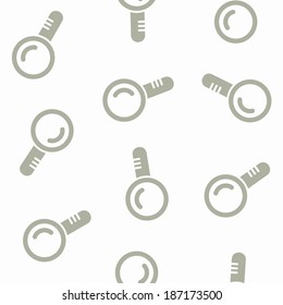 seamless background: magnifier