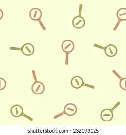 seamless background: magnifier