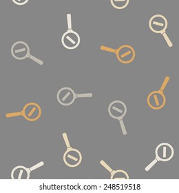 seamless background: magnifier