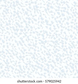 Seamless background with many white texture tiny pieces confetti Vector illustration