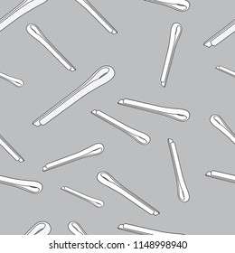 Seamless background with metal cotter pins
