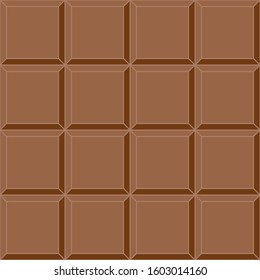 seamless background milk chocolate tile vector seamless delicious mouth watering chocolate bar